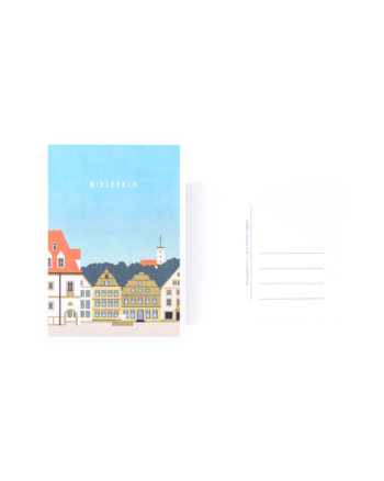 Katinka Reinke: Bielefeld-Postkarte